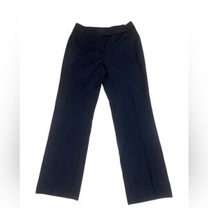 office siren wool blend pinstripe trousers